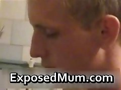 Amateur blond mum boned in unshaved box  part5