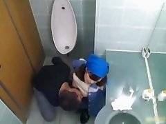 Asian toilet attendant enters the wrong part2