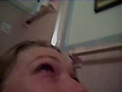 Amateur girl Gets Cum in her Nose