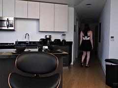 Natalie Mars Eats Ebony Cock