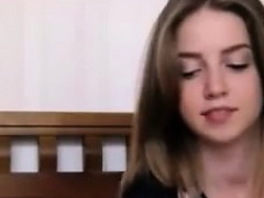 Hot Webcam Teen Plays with her Pussy Part 1