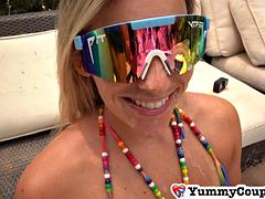 She Begs for Every Last Drop in Anal Cumshot Compilation