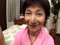 Lustful Japanese granny eager to satisfy her need for cock