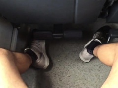 Public selfpissing about the airport shuttle