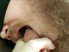 Horny Chub gets Hot Cum Load in his Mouth