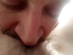 licked hairy pussy
