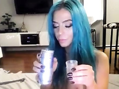 Blue Haired Teen Strips