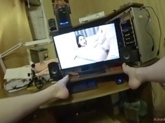 Masturbating watching porn from Danika